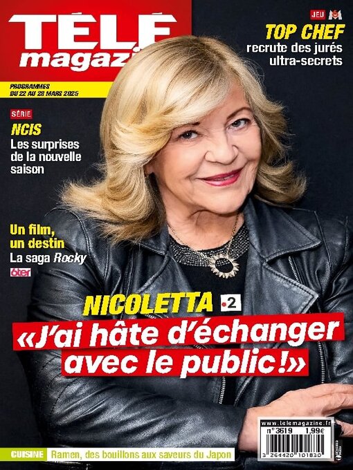 Title details for Télé Magazine by Les Publications Grand Public (PGP) - Available